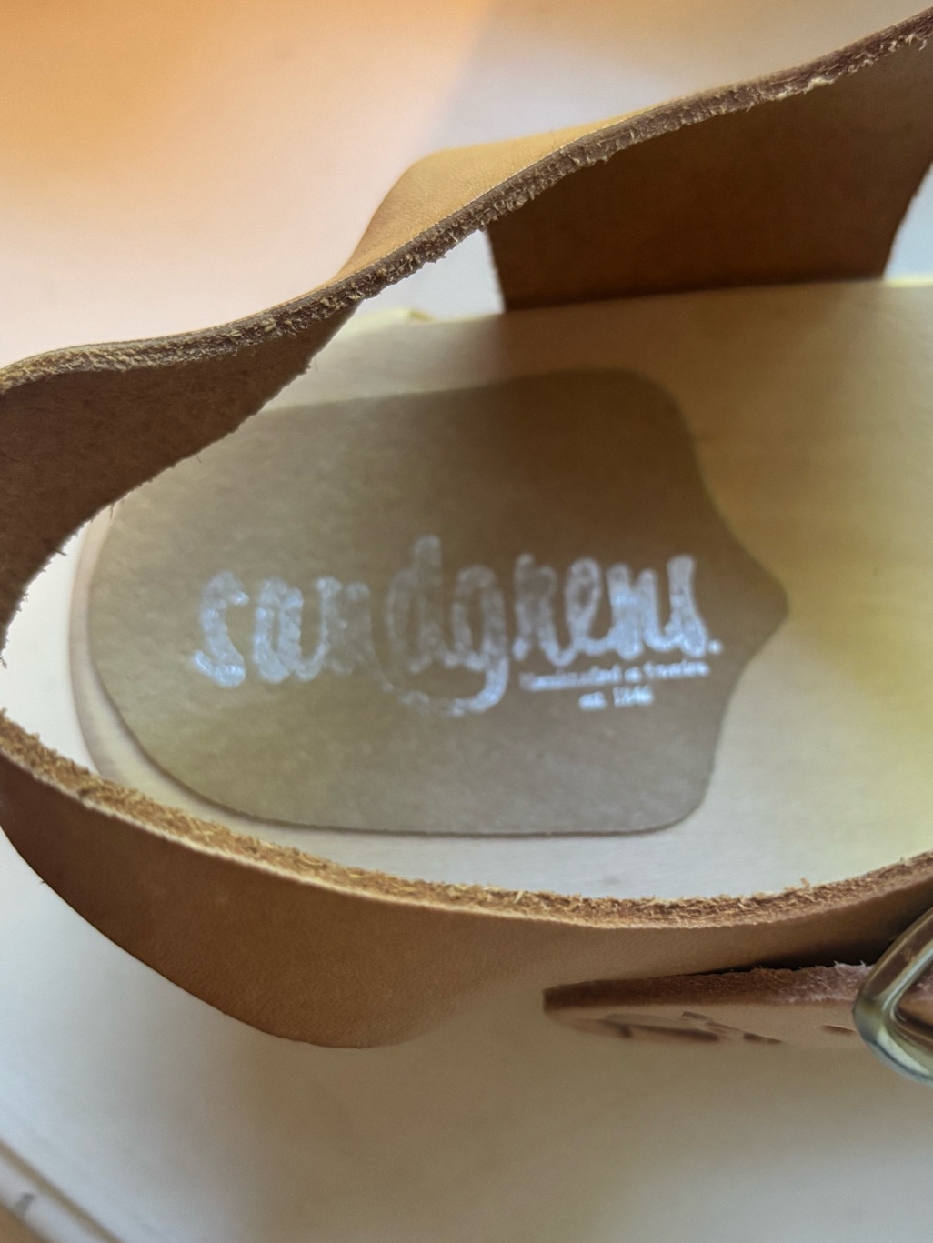 Sandgrens Milan Clog In Ecru Size 41 — image 4 of 8